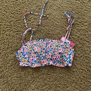Floral Bikini Top